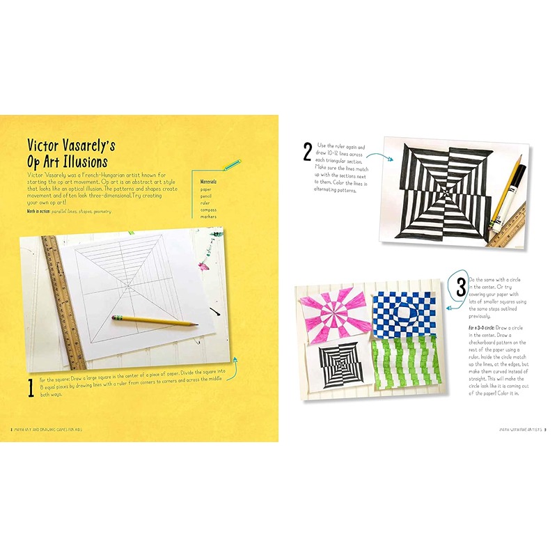 Math Art And Drawing Games For Kids
