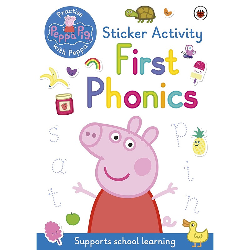 Peppa Pig: First Phonics Sticker Activity Book