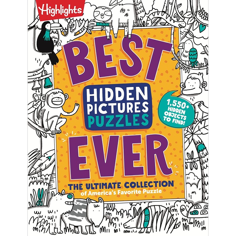 Best Hidden Pictures Puzzles Ever Book