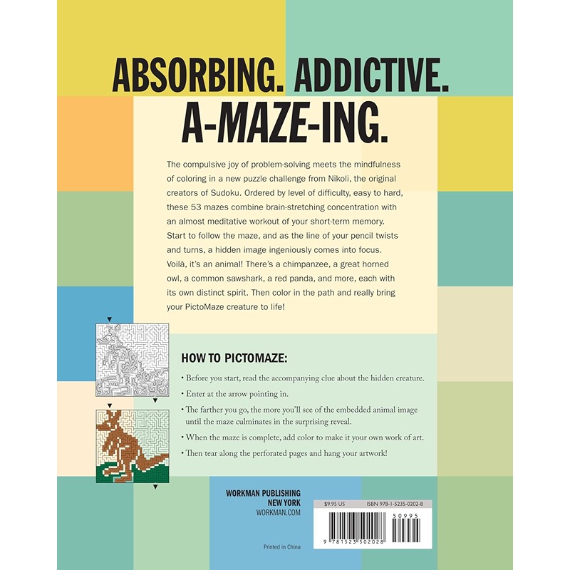 Pictomazes - Find 72 Hidden Animals