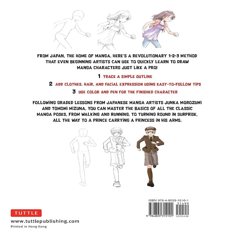 Drawing Basic Manga Characters Book