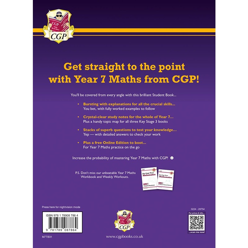 KS3 Maths Year 7 Student Book With Answers