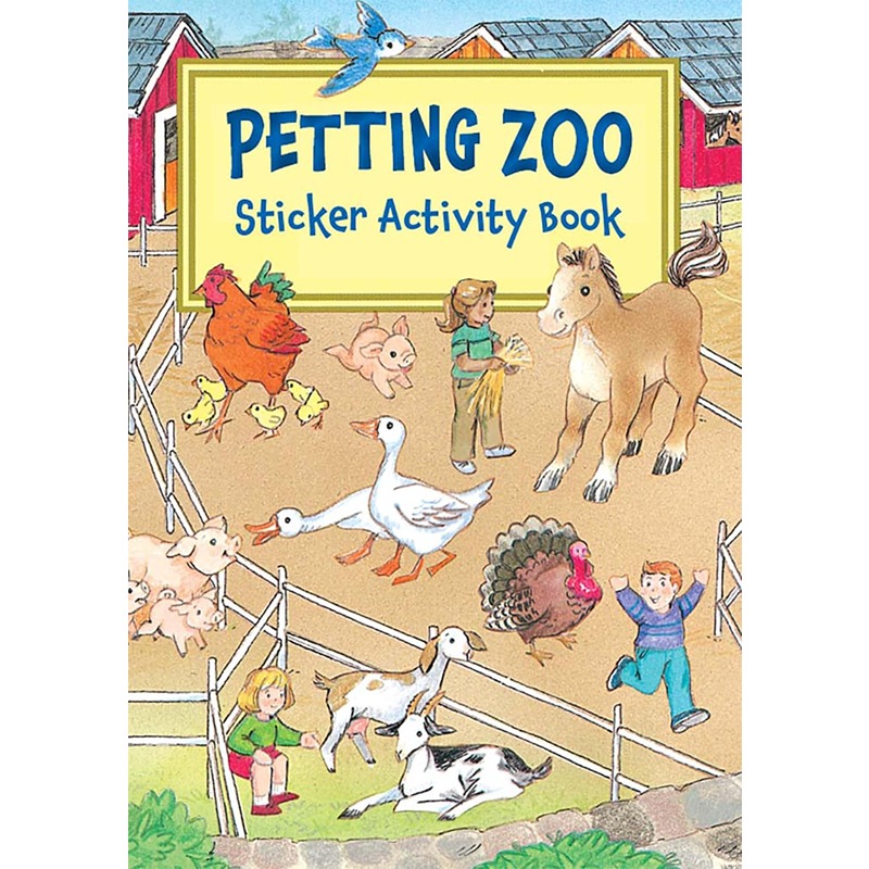 Petting Zoo Sticker Activity Book
