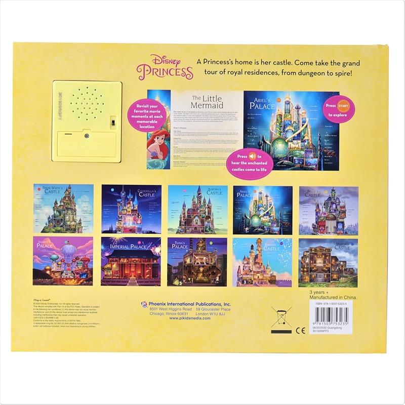 Disney Princess: Castle Cutaways Sound Book