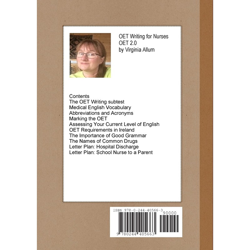 OET Writing For Nurses Book 2