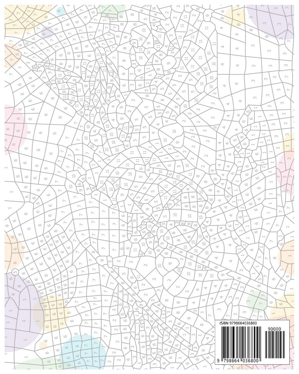 Color By Numbers Hard Difficult