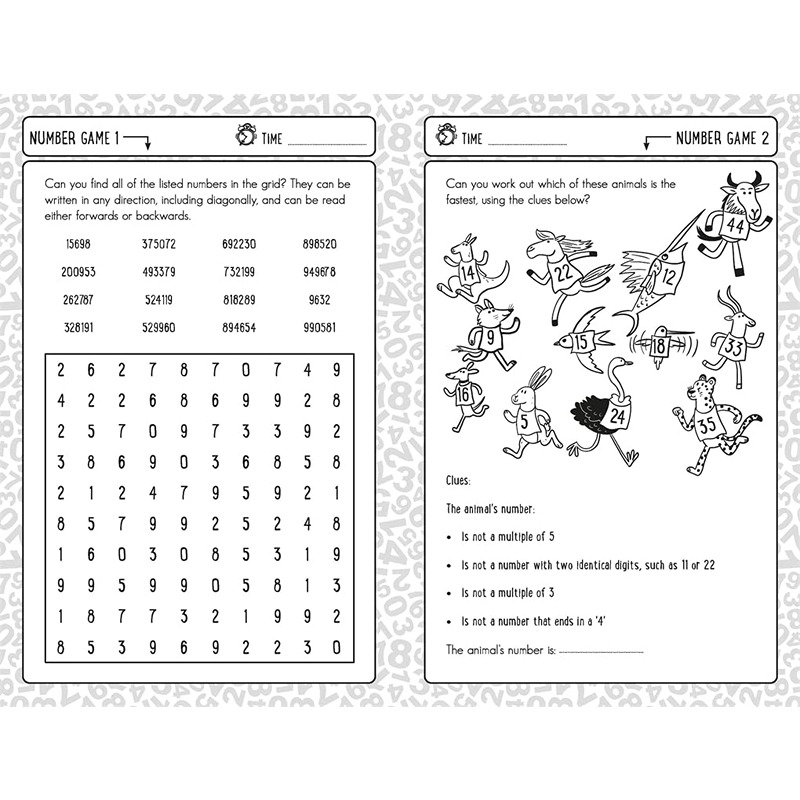 10-Minute Number Games For Clever Kids