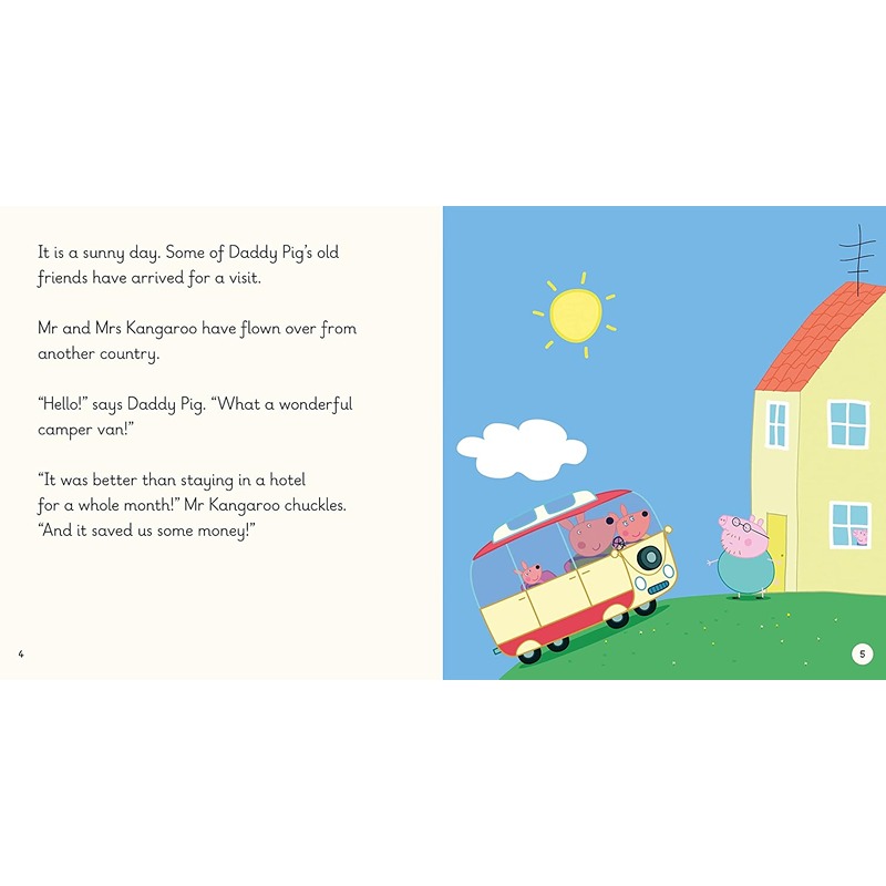Learn With Peppa Pig Level 4 Book 20: Bouncy Kylie Kangaroo Phonics Reader