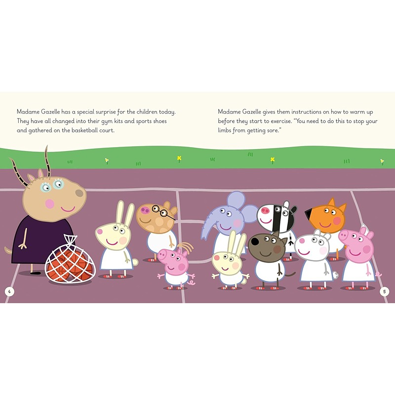 Learn With Peppa Pig Level 5 Book 12: Basketball Stars Phonics Reader
