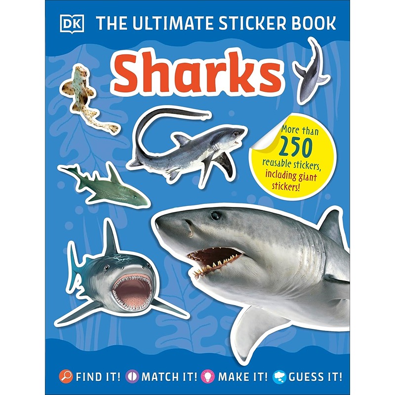 The Ultimate Sticker Book: Sharks