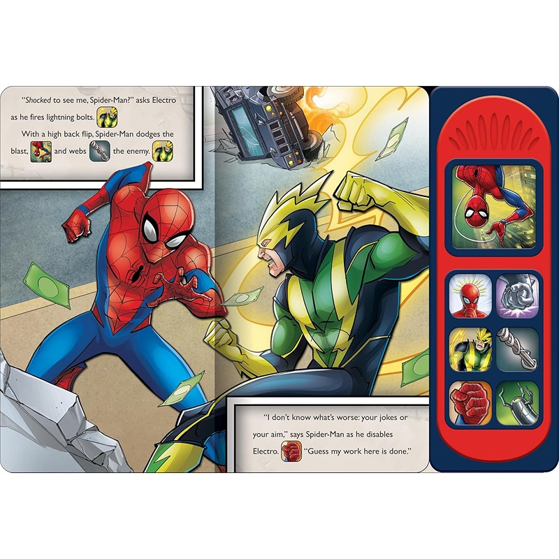 Marvel Spiderman: Never A Dull Day Sound Book