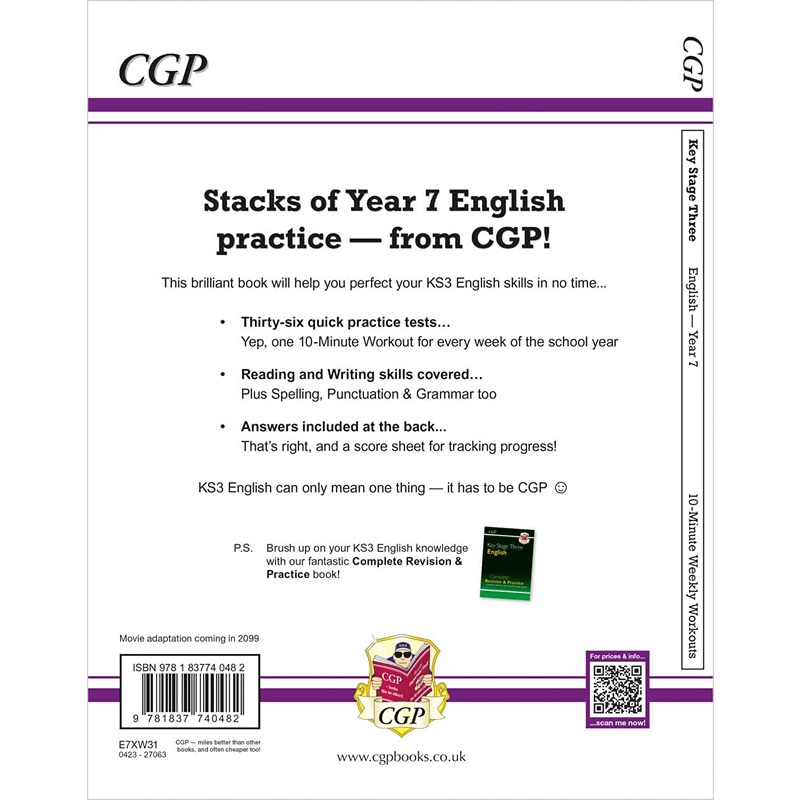 تمارين اللغة الإنجليزية الأسبوعية لمدة 10 دقائق للمرحلة الإعدادية (الصف السابع)