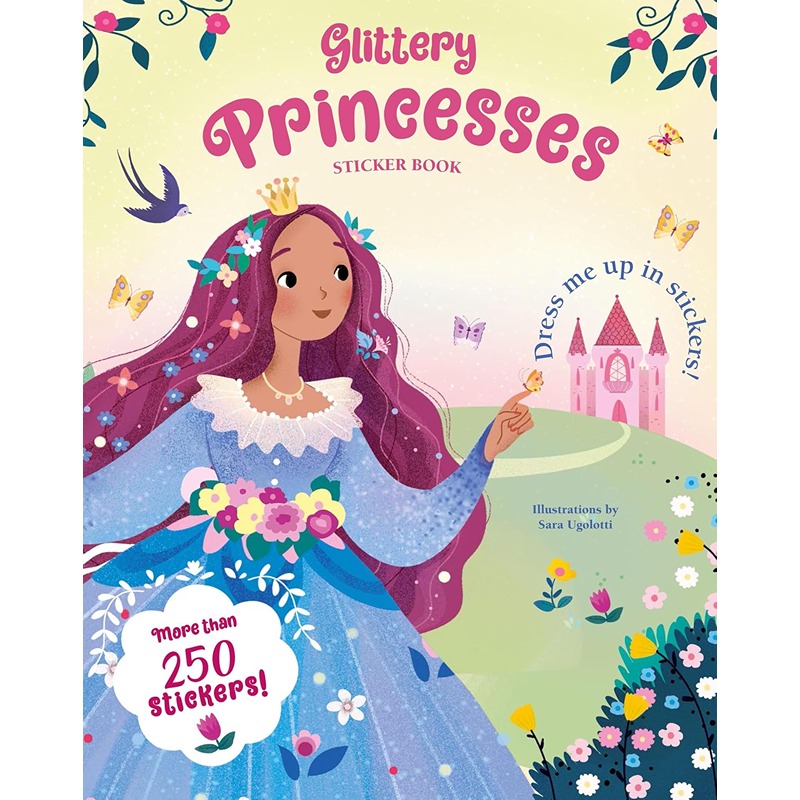 Glittery Princesses: Sticker Book