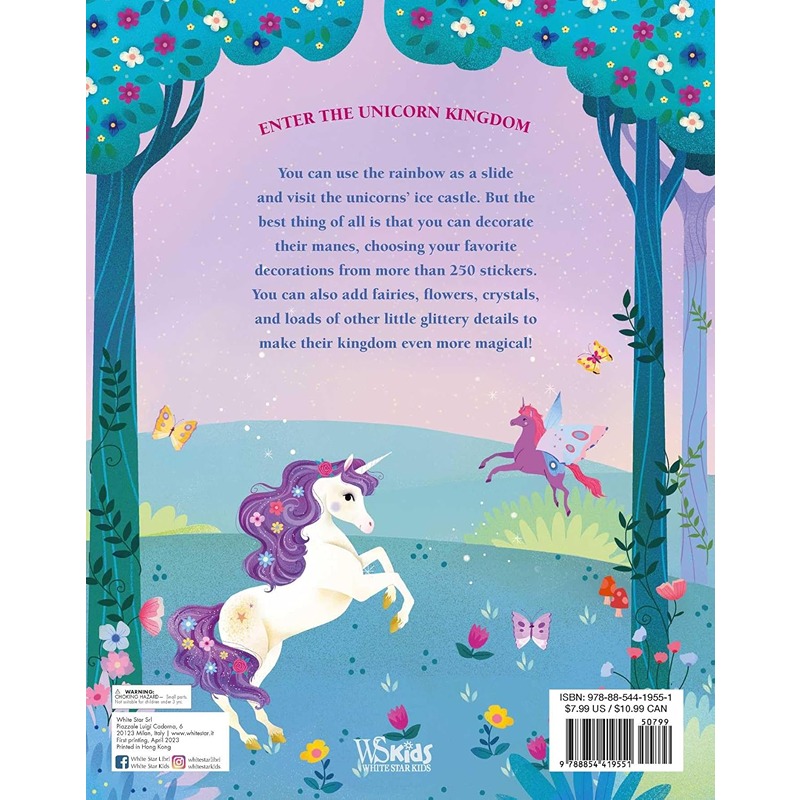 Glittery Unicorns: Sticker Book