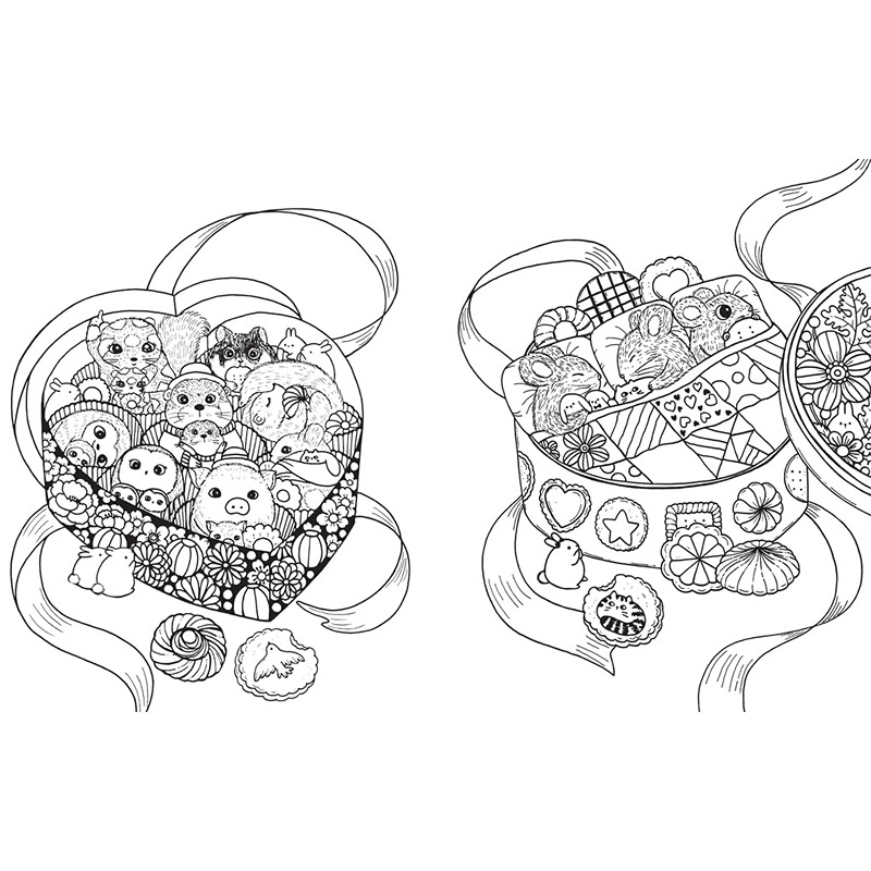 A Million Baby Animals: Little Creatures To Colour