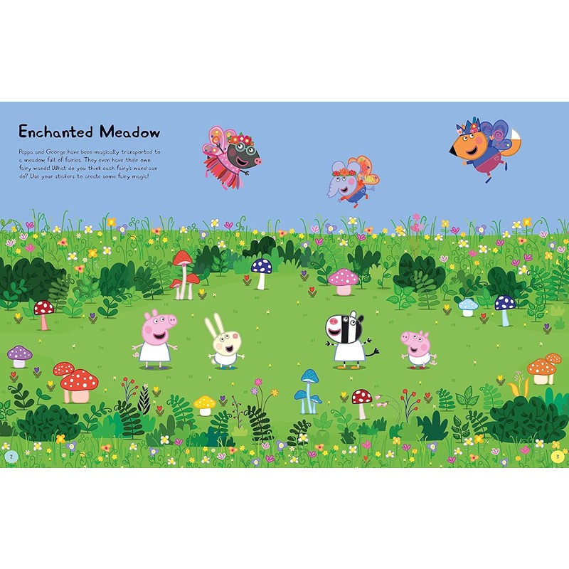 Peppa Pig: Peppa's Magical Dress-Up Sticker Book