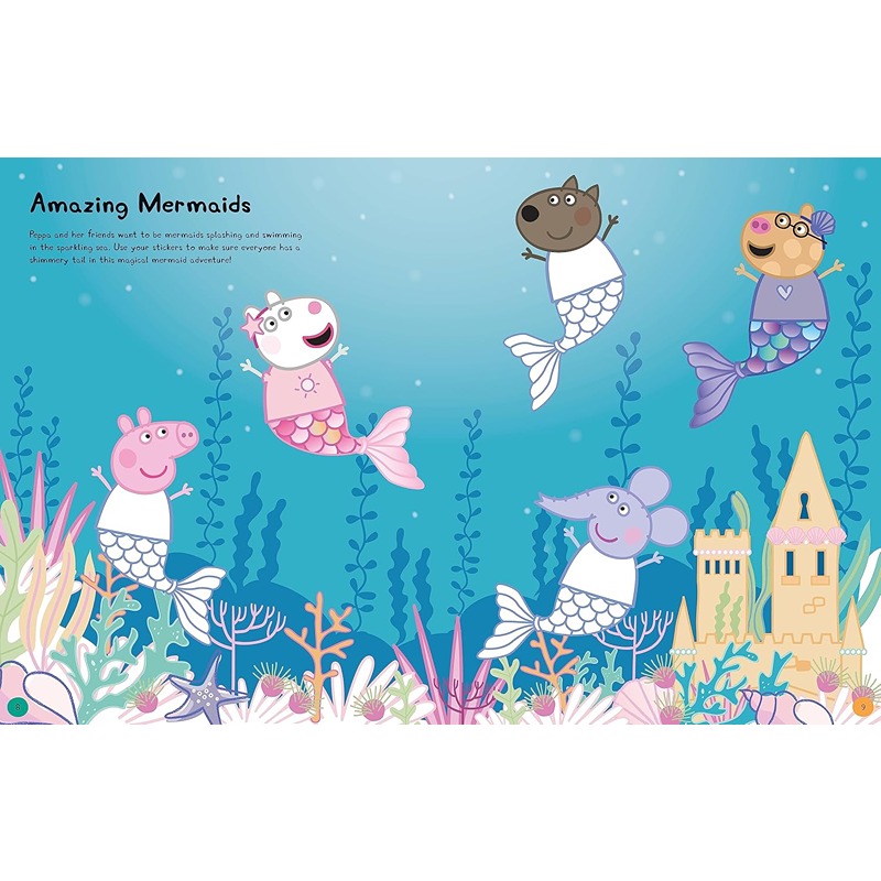 Peppa Pig: Peppa's Magical Dress-Up Sticker Book