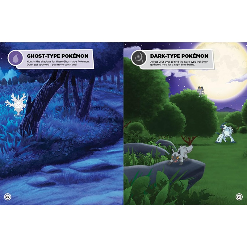 Pokemon Ultimate Types Sticker Scene