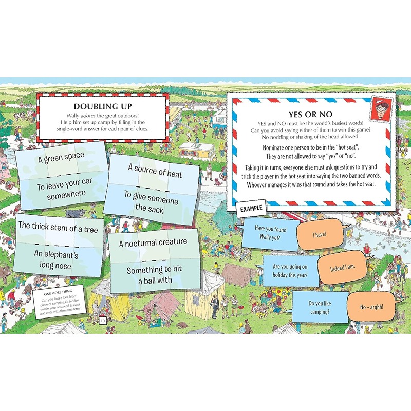 Where's Wally? Words On The Go! Play, Puzzle, Search And Solve Book