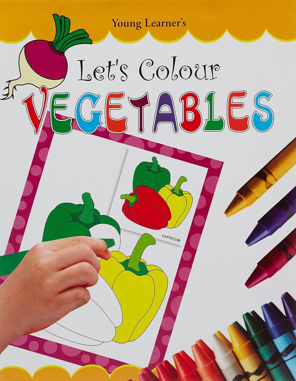Let's Colour Vegetables