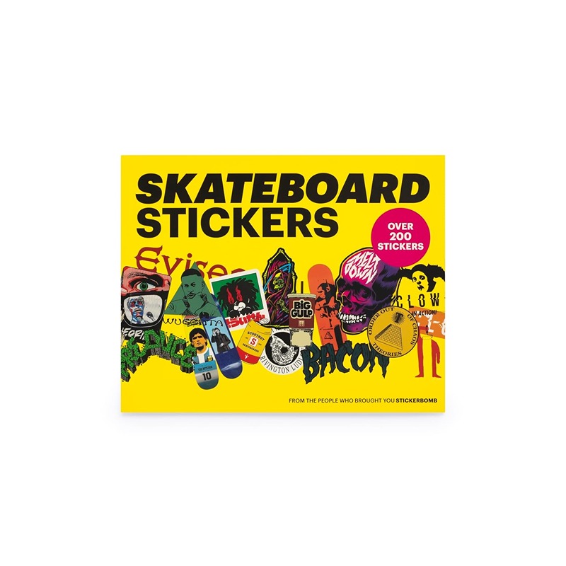 Skateboard Stickers Book