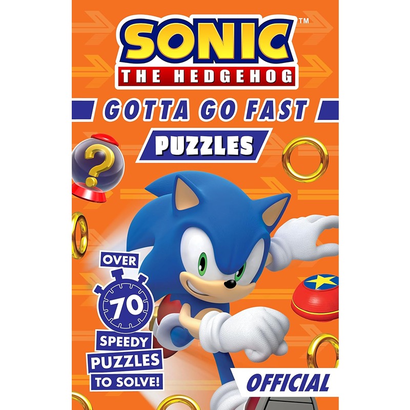Sonic The Hedgehog Gotta Go Fast Puzzle Book