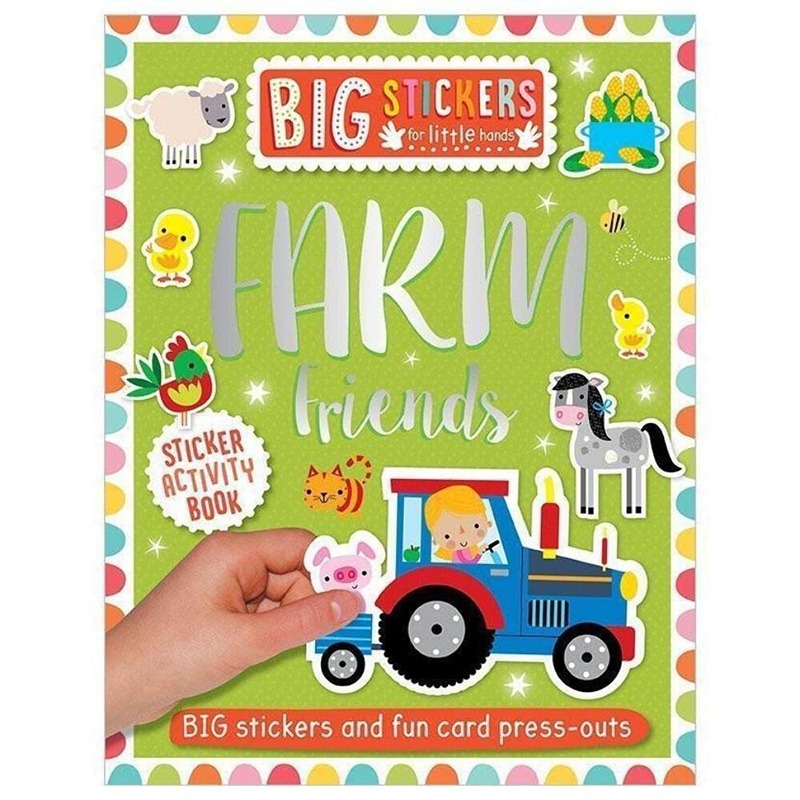 Big Stickers For Little Hands: Farm Friends