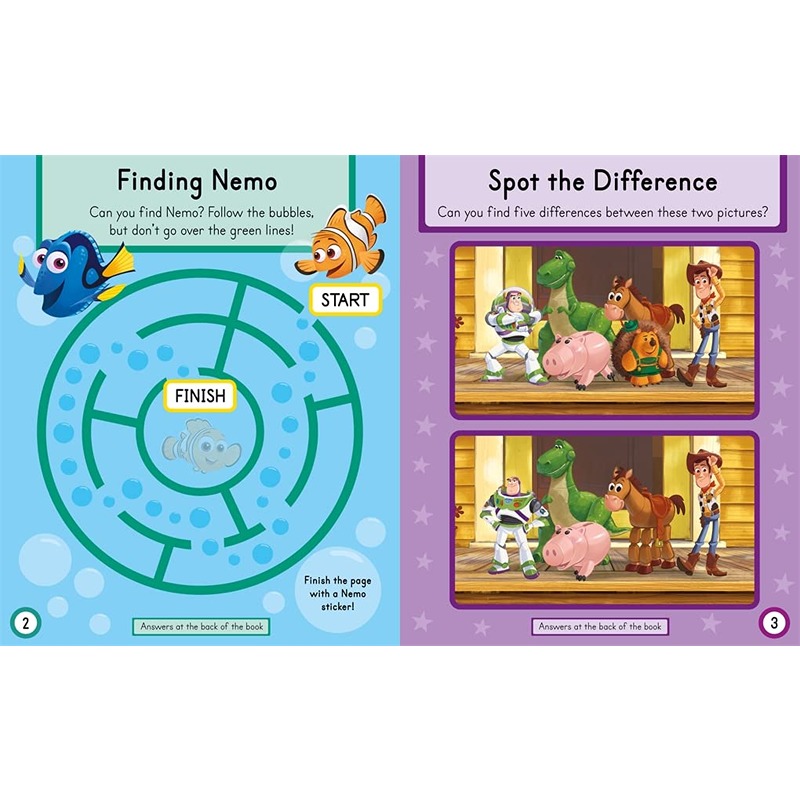 ديزني: كتابي الأول الكبير للملصقات