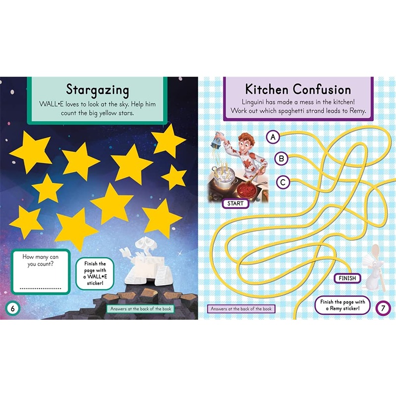 ديزني: كتابي الأول الكبير للملصقات