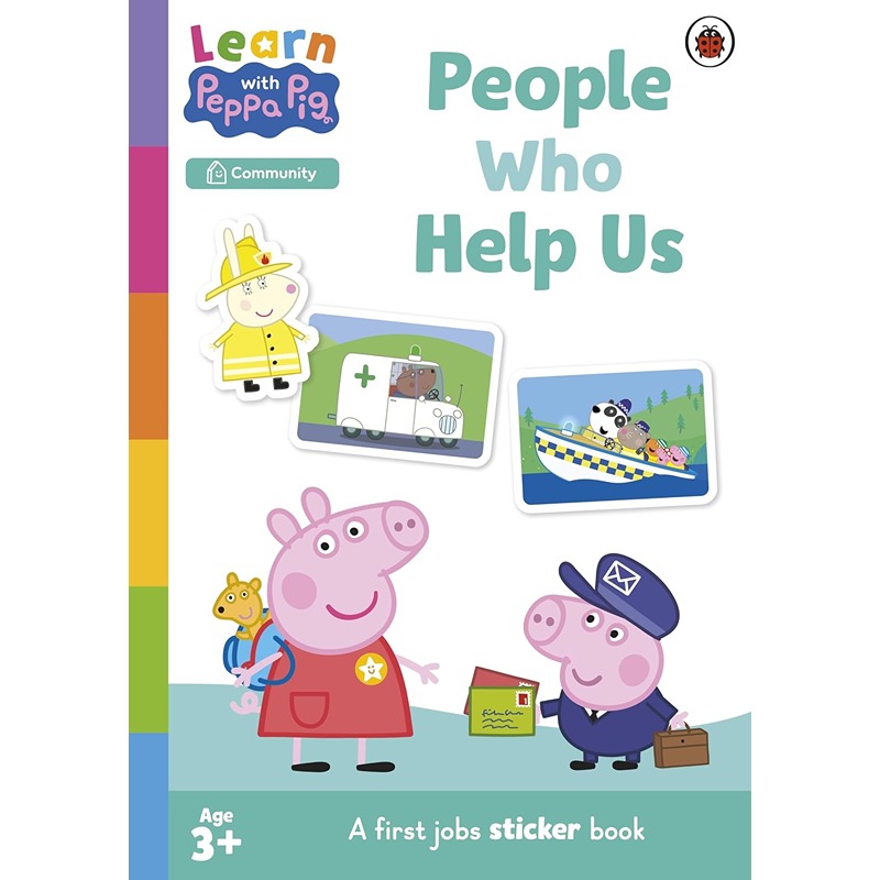 Learn With Peppa: People Who Help Us Sticker Activity Book