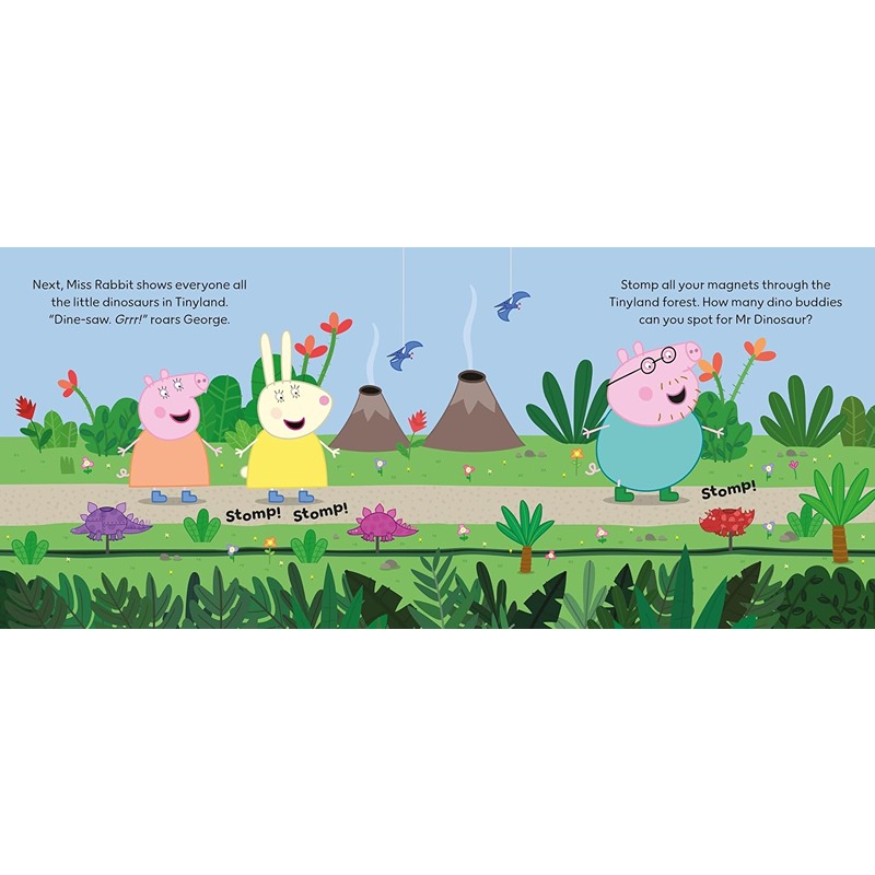 Peppa Pig: Peppa's Dinosaur Adventure: Magnet Book