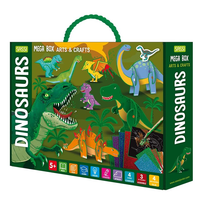 Mega Box Arts & Crafts - Dinosaurs