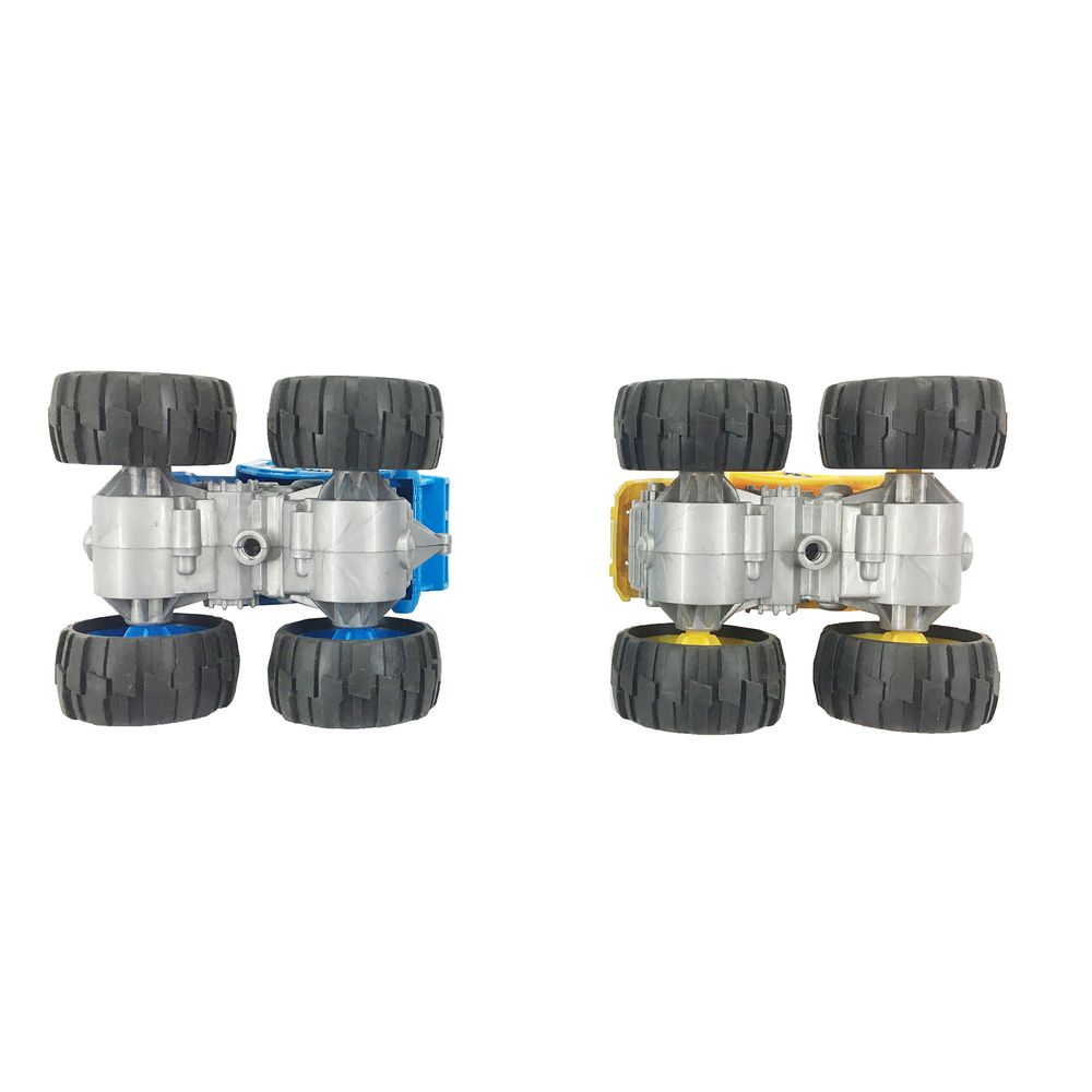 Galaxy Toys - 4WD Series Friction Truck - YelloWithBlue - Color May Vary - 1 Pc