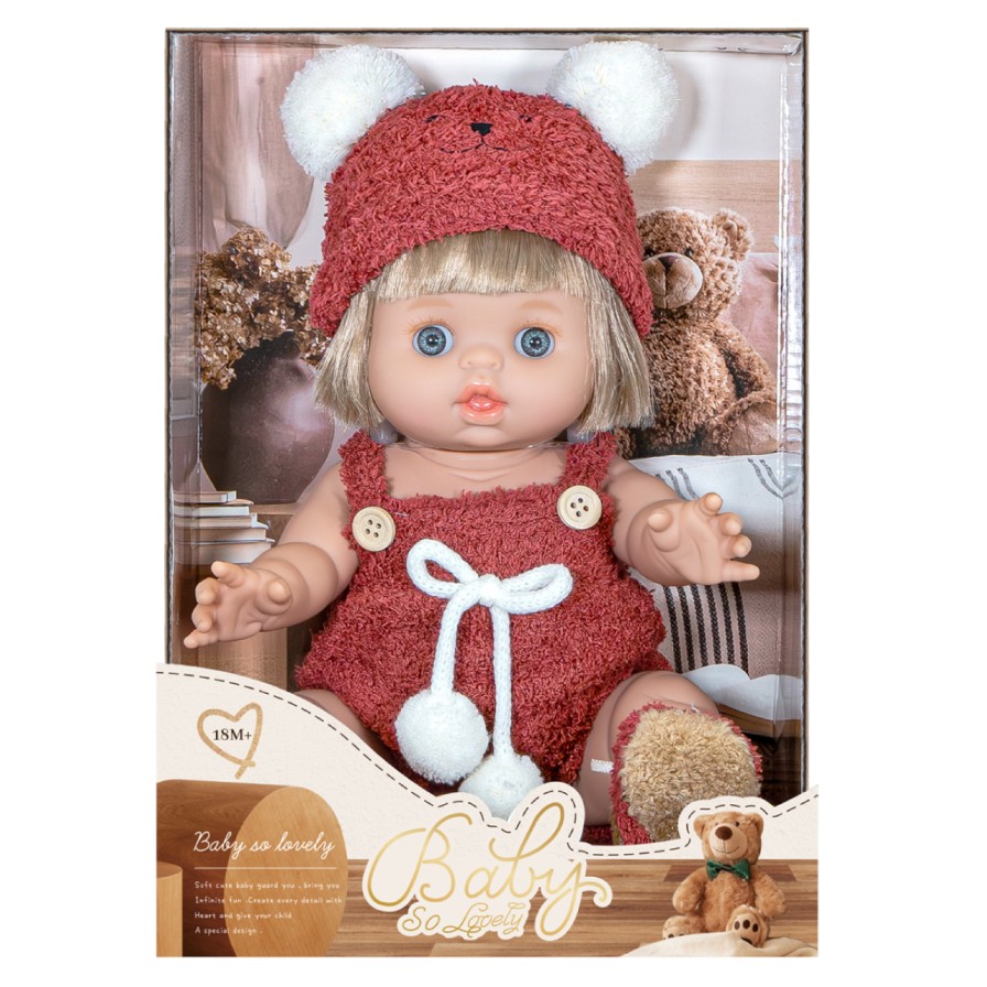 Baby So Lovely - Real Life Soft Baby Doll - 14 Inch