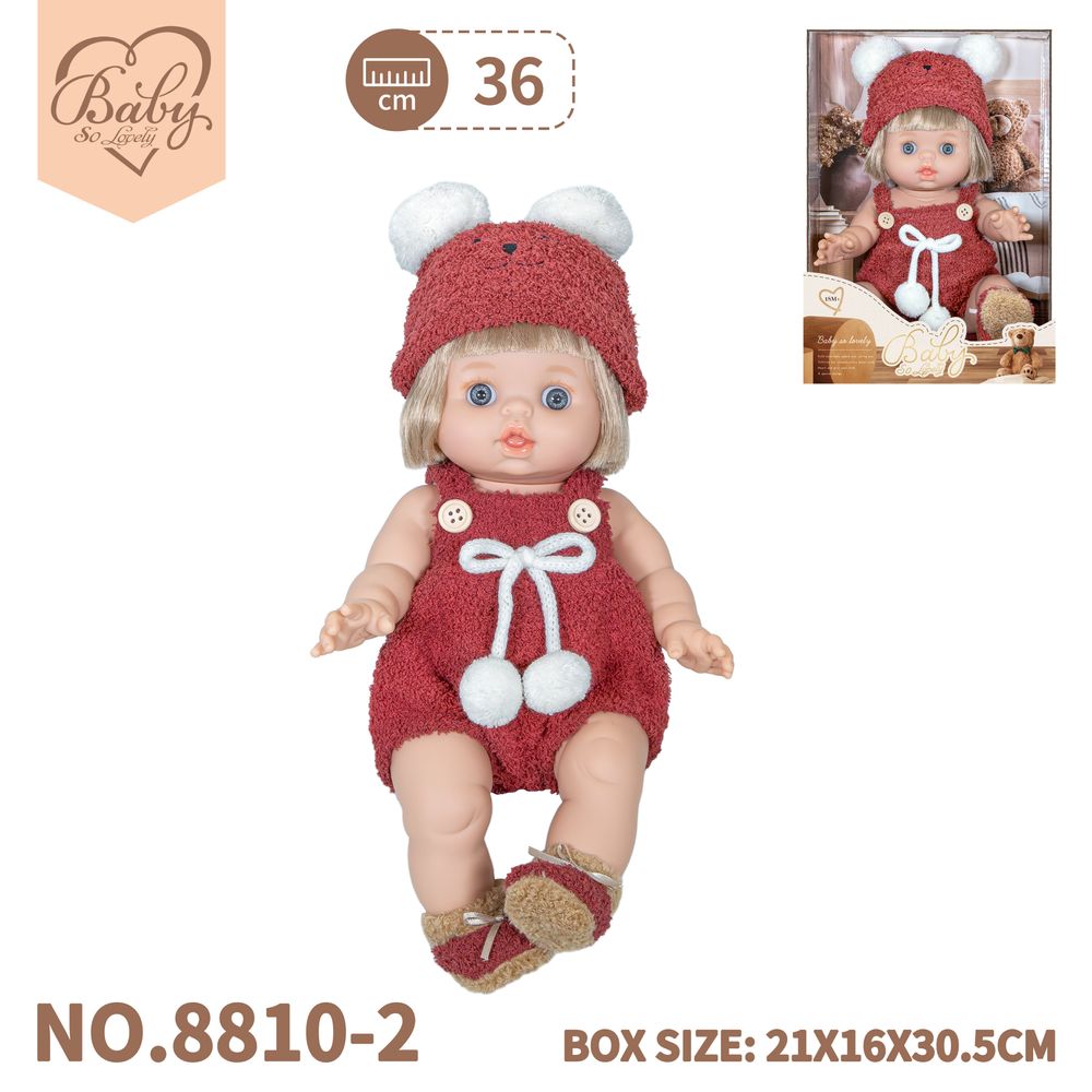Baby So Lovely - Real Life Soft Baby Doll - 14 Inch