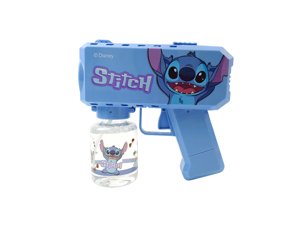 Stitch - Disney Bubbles Wand Electronic Water Gun - Blue
