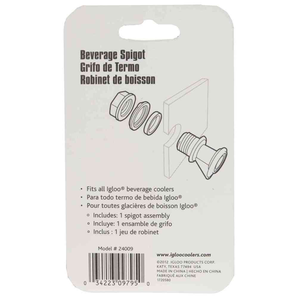 Igloo - Push Button Spigot Water Jug - White - 7.57-37.85 L