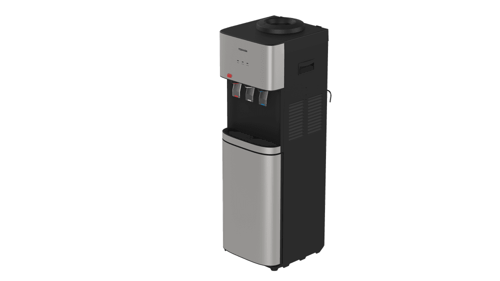 Toshiba - Top Load Water Dispenser - Silver