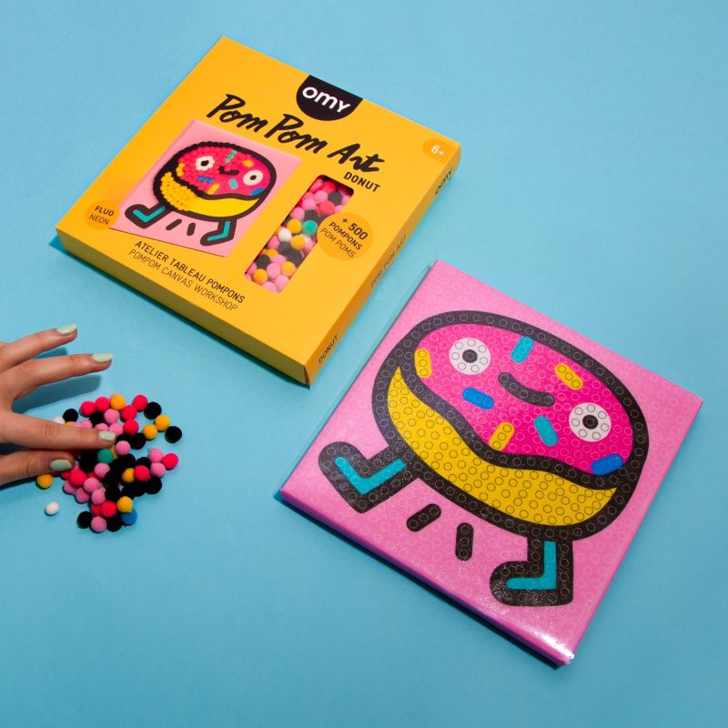 OMY - Pom Pom Art - Donut