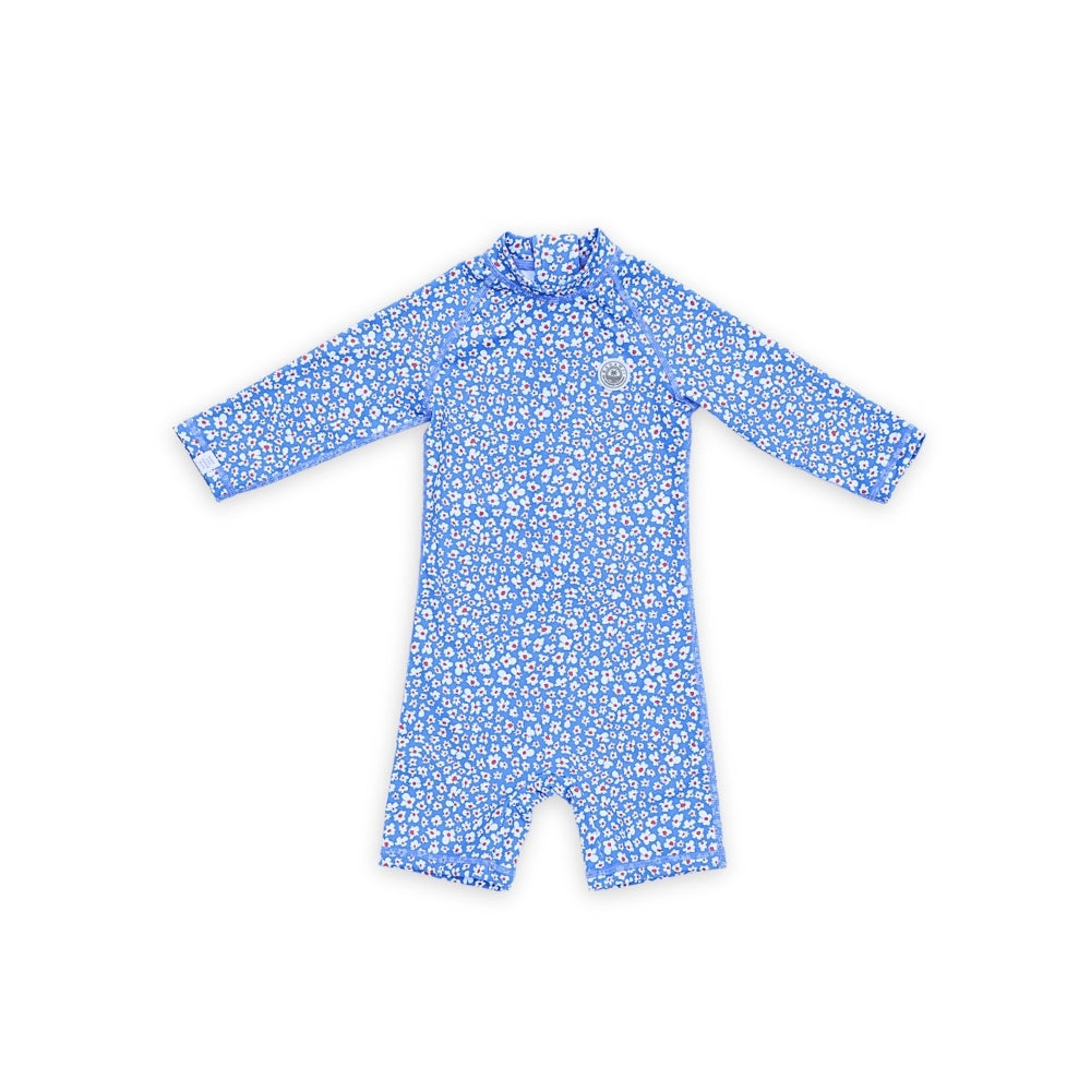 Badawii Beachwear - Baby Swimsuit - Blue Garden