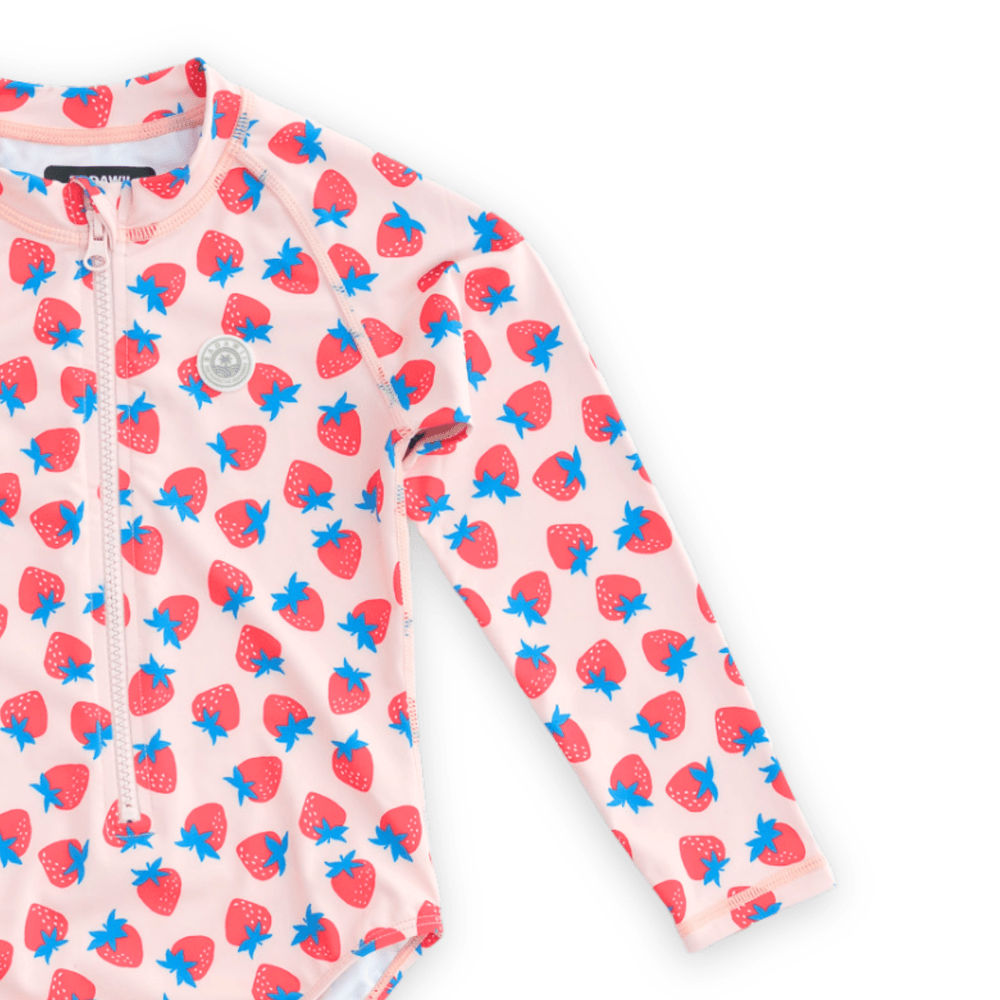 Badawii Beachwear - Girl's Long Sleeves Swimsuit - Dolce Fragola