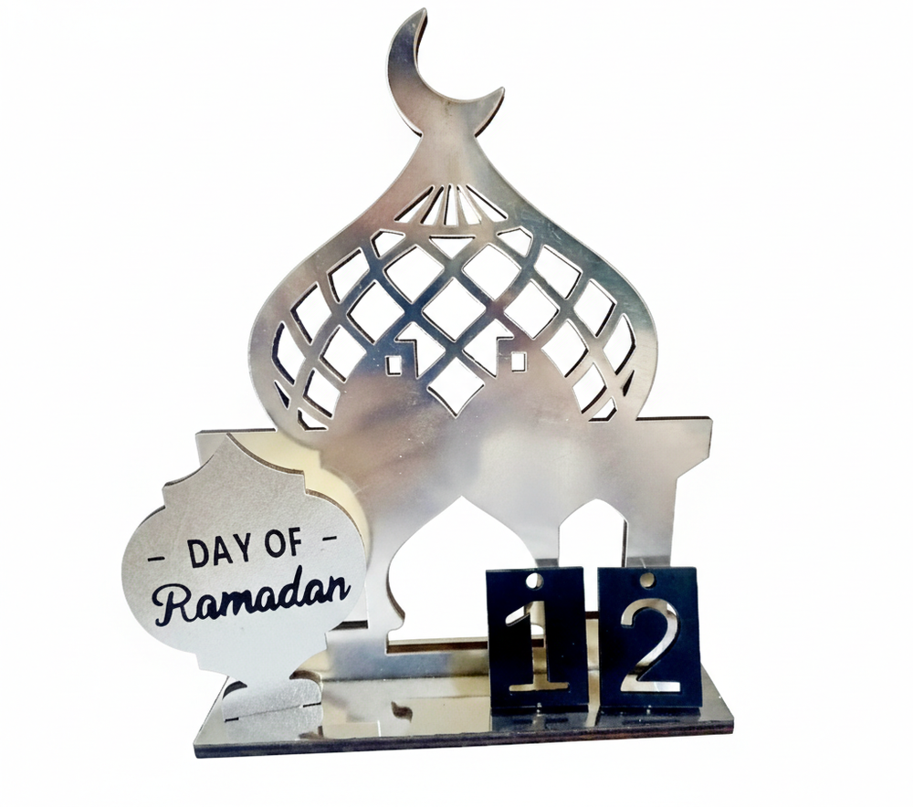 Mindset - Ramadan Calendar - Silver/Black