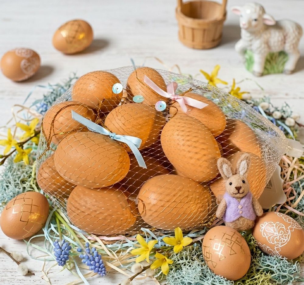 Mindset - Decorative Egg - Brown - 20 Pcs