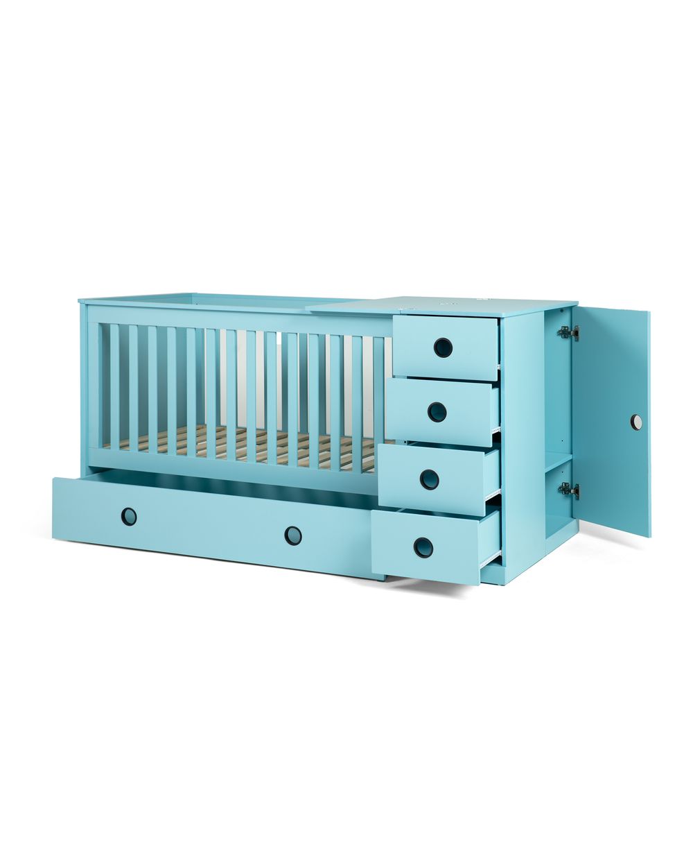 Kinder Valley - Tudor Rose Ruby 4 In 1 Luxury Cotbed