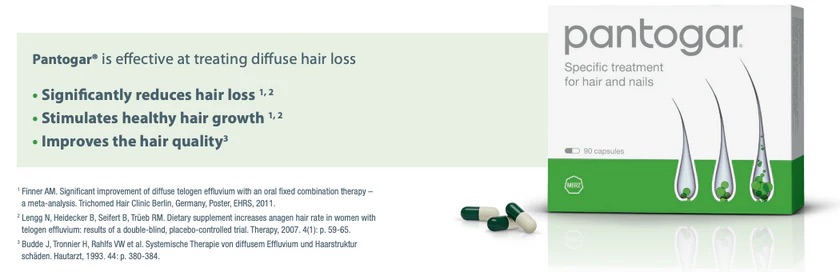 Pantogar - Nail & Hair Growth Supplement - 90 Capsules