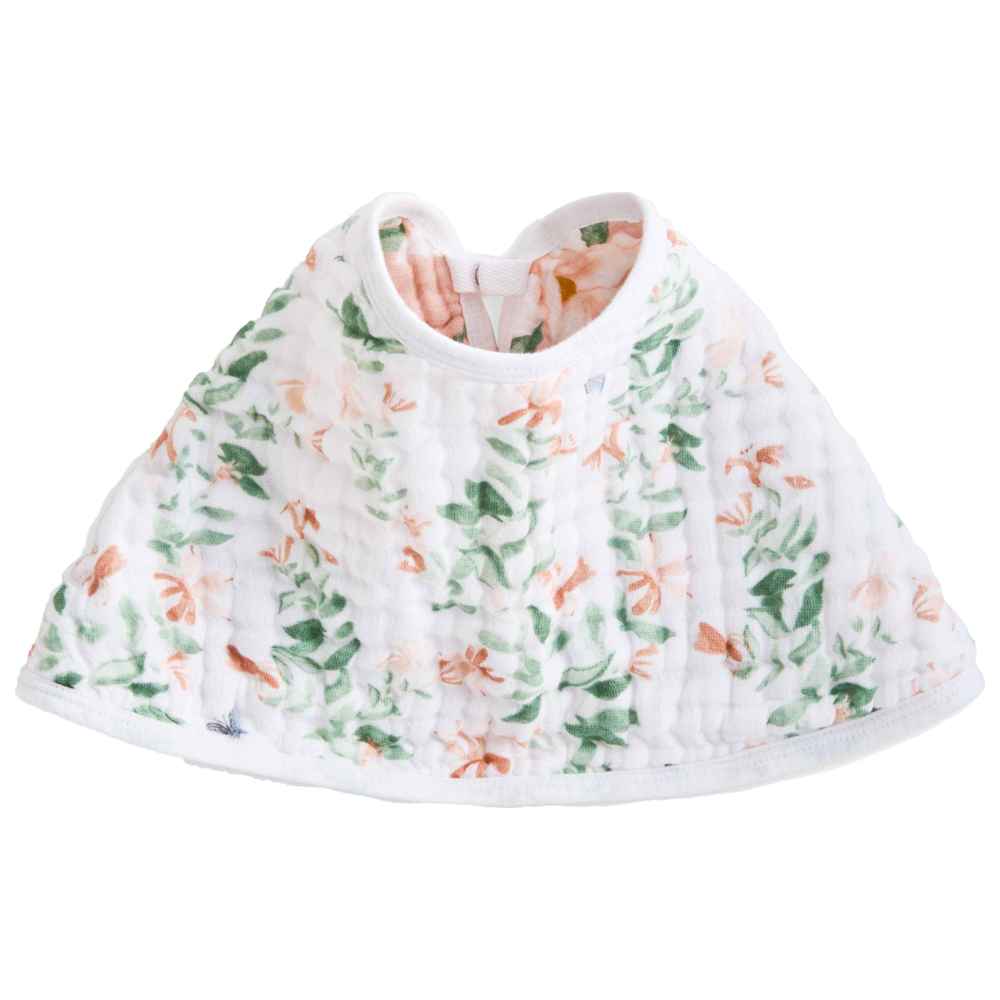 أدين + أنيس - مريلة أطفال قطنية شاش - حديقة الفراشات