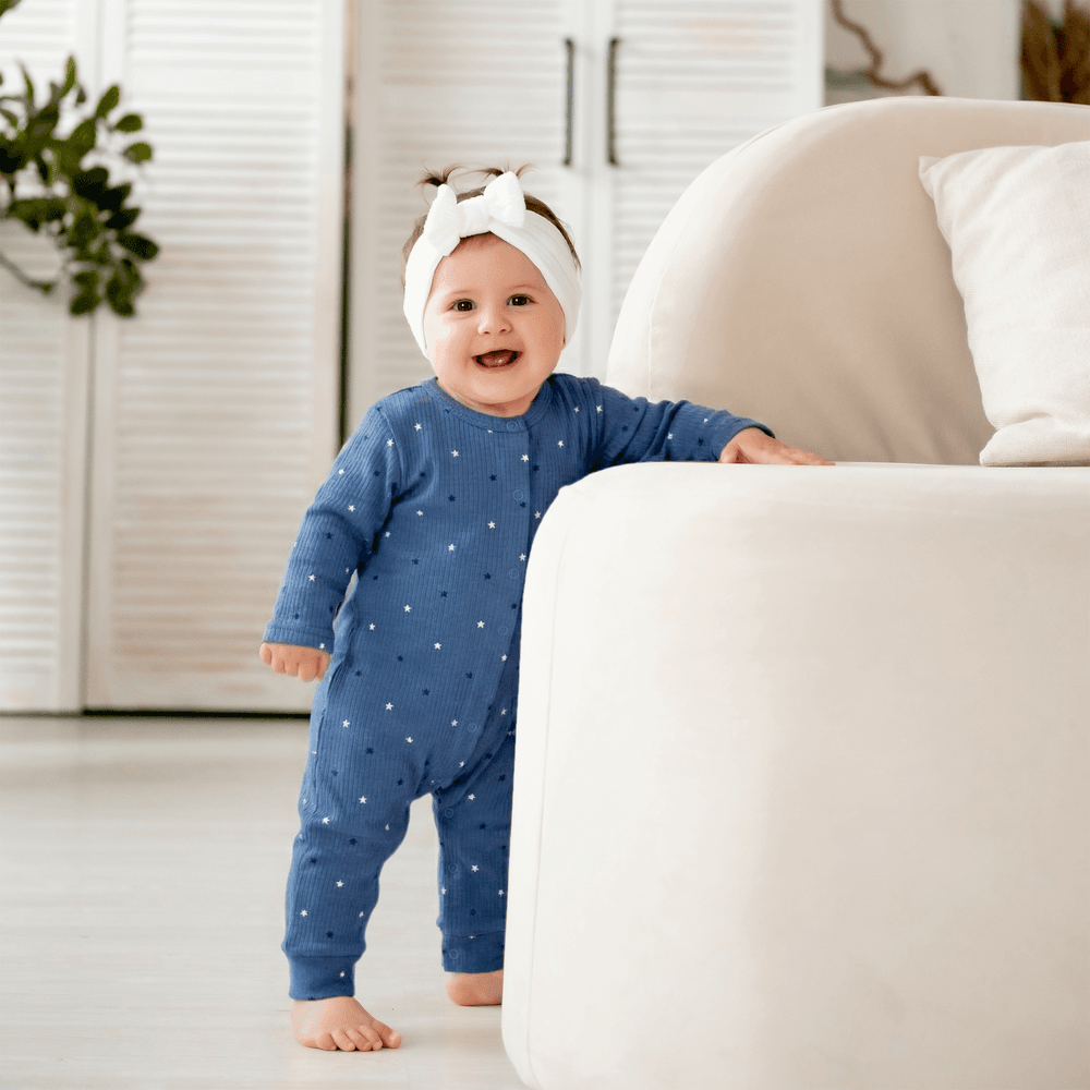 Babies Basic - 3pc-Set - Cotton Sleepsuit Set