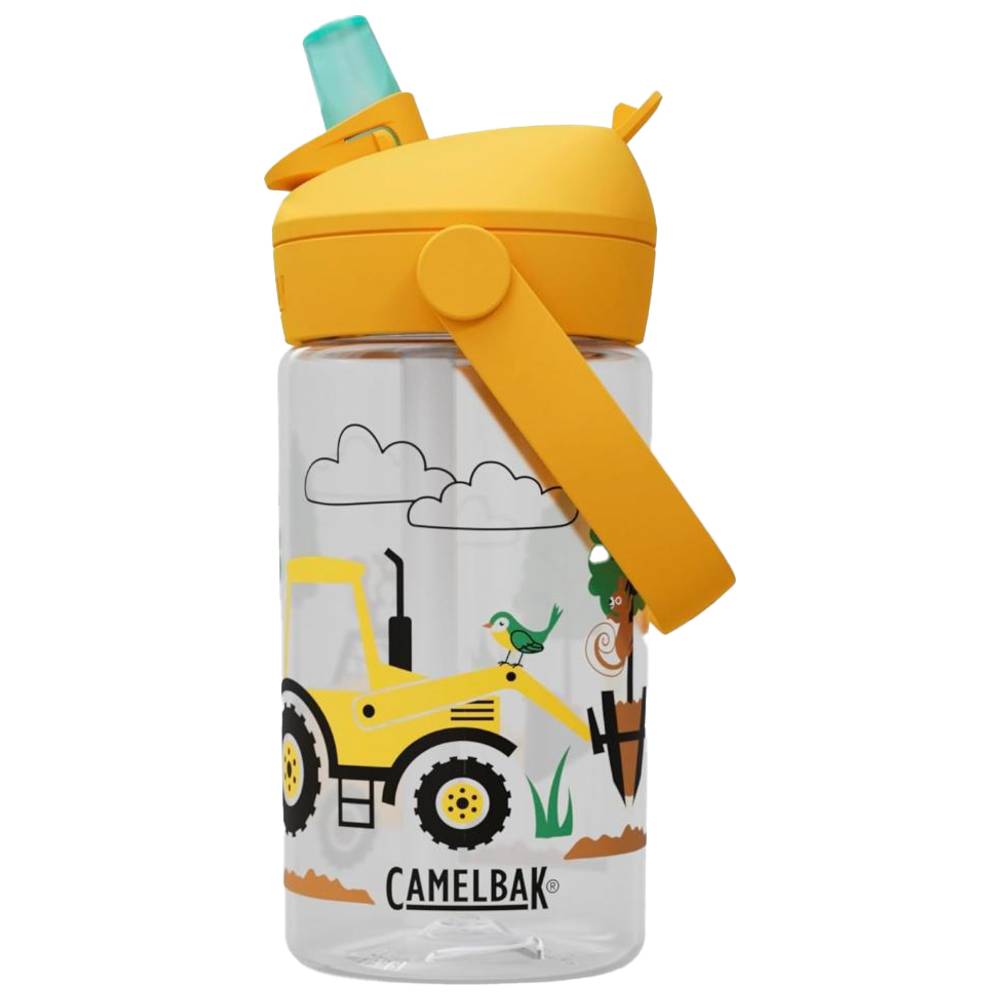 Camelbak - Kids Thrive Flip Straw Water Bottle - Tractors & Trees - 0.4 L