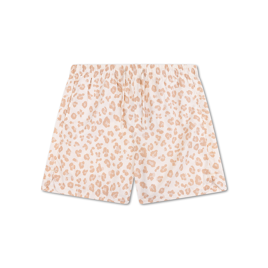 Swim Essentials - Girl's Short - Leopard - Beige