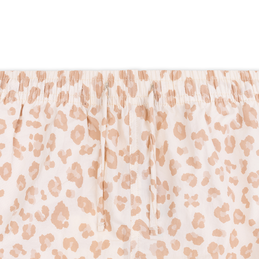 Swim Essentials - Girl's Short - Leopard - Beige